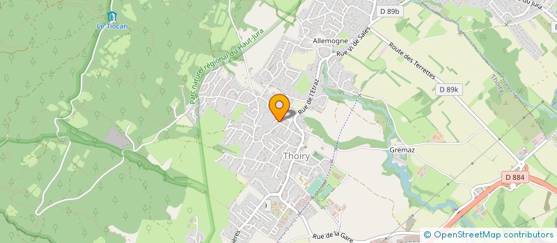 localisation de l'entreprise 810 805 358   THONES