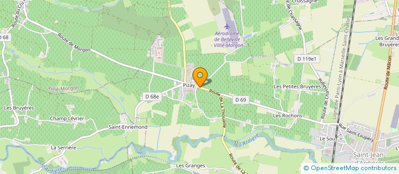 localisation de l'entreprise 810 827 923   BELLEVILLE-EN-BEAUJOLAIS