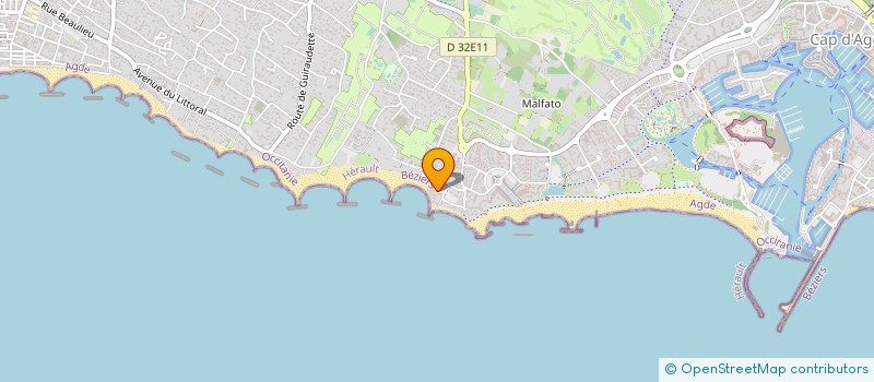 localisation de l'entreprise 810 828 467  à AGDE