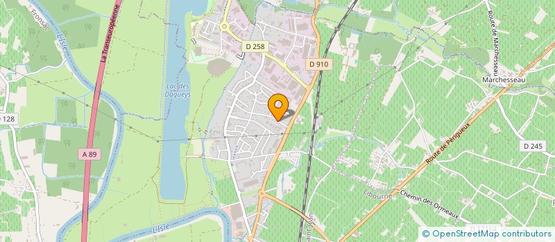 localisation de l'entreprise 810 835 298   LIBOURNE