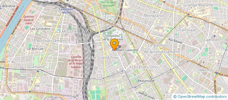 localisation de l'entreprise 810 835 496   LYON