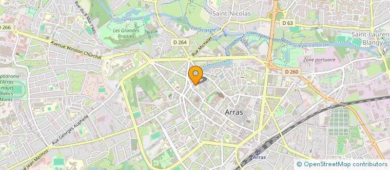 localisation de l'entreprise 810 837 237  à ARRAS