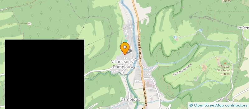 localisation de l'entreprise 810 837 559   VILLARS-SOUS-DAMPJOUX