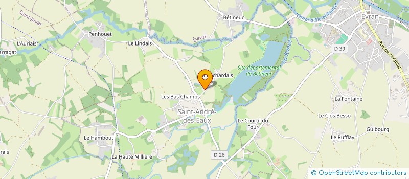 localisation de l'entreprise 810 854 778   SAINT-ANDRE-DES-EAUX