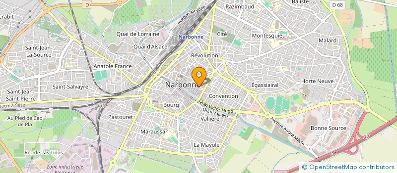 localisation de l'entreprise 810 862 193   NARBONNE