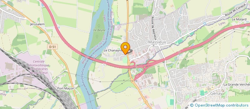 localisation de l'entreprise 810 865 402   MASSIEUX