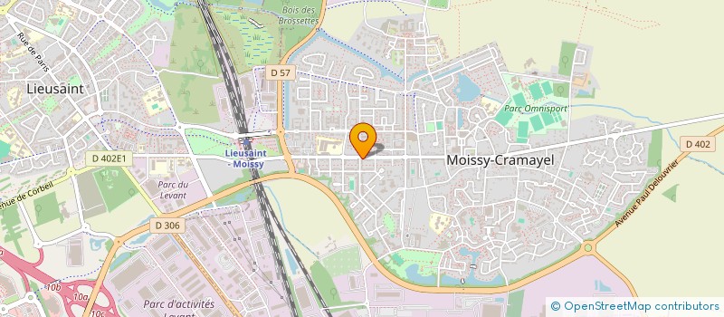 localisation de l'entreprise 810 865 527   MOISSY-CRAMAYEL