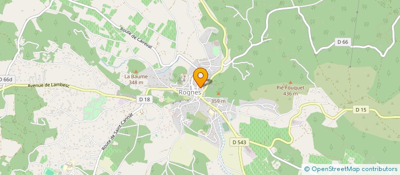 localisation de l'entreprise 810 894 584   ROGNES