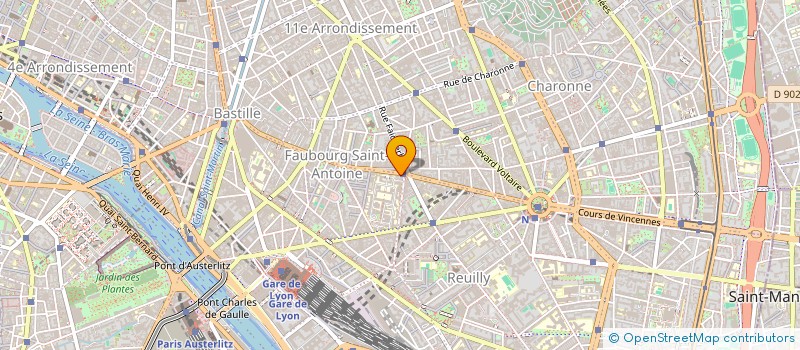 localisation de l'entreprise 810 897 694   PARIS 12