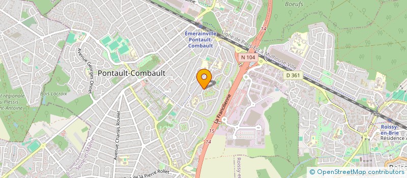 localisation de l'entreprise 810 929 968   CHEVRY-COSSIGNY