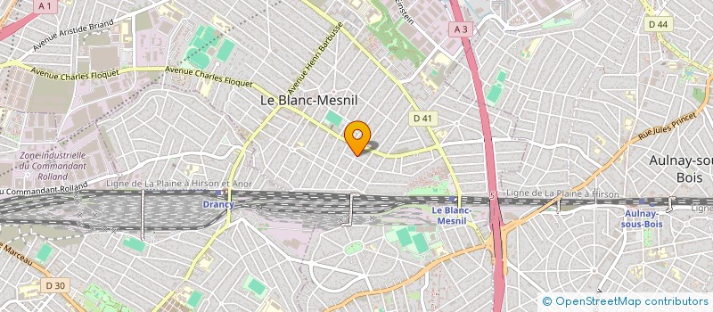 localisation de l'entreprise 810 949 149 à LE BLANC-MESNIL