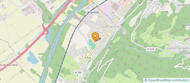 localisation de l'entreprise 810 954 180   VILLARD-BONNOT