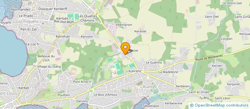 localisation de l'entreprise 810 954 305   RIANTEC