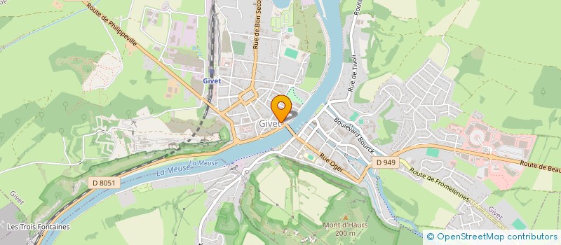 localisation de l'entreprise 810 964 510   GIVET