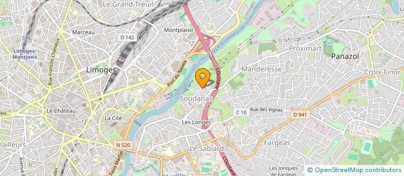 localisation de l'entreprise 810 970 046  à PANAZOL