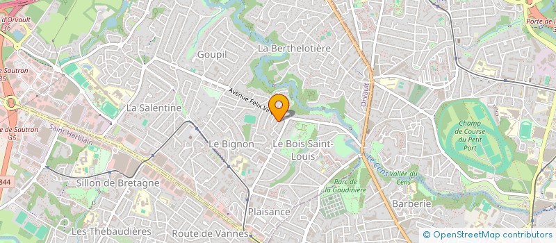 localisation de l'entreprise 810 971 366 à ORVAULT