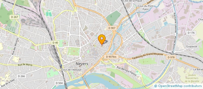 localisation de l'entreprise 810 977 736 à NEVERS