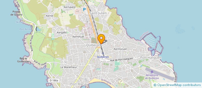 localisation de l'entreprise 810 999 193   QUIBERON