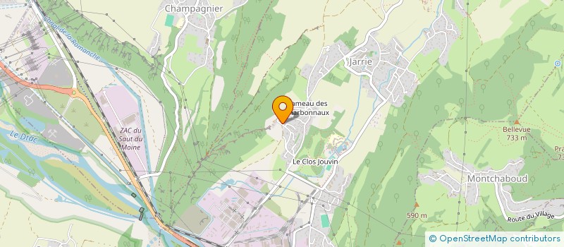 localisation de l'entreprise 811 006 402   JARRIE