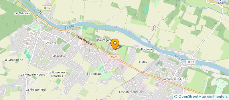 localisation de l'entreprise 811 023 431   VERETZ