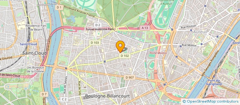 localisation de l'entreprise 811 035 146 à BOULOGNE-BILLANCOURT