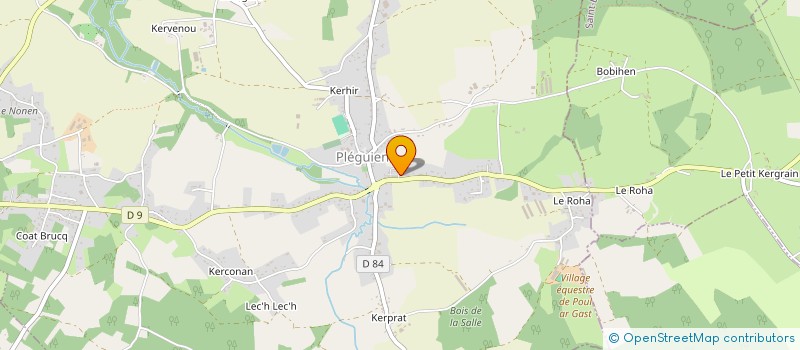 localisation de l'entreprise 811 050 749   PLEGUIEN