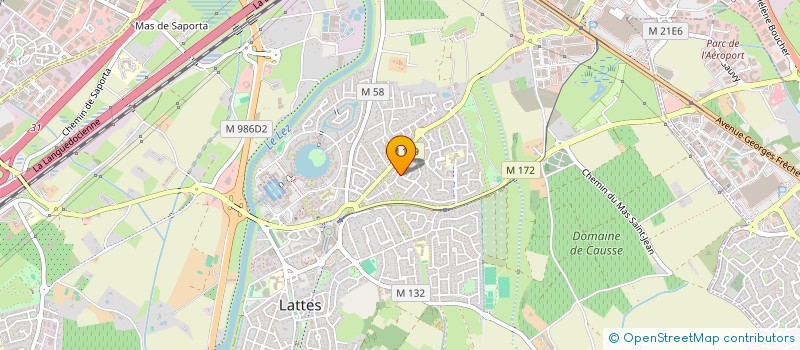 localisation de l'entreprise 811 052 695  à LATTES