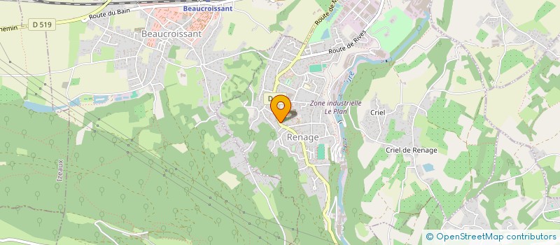 localisation de l'entreprise 811 072 834   RENAGE