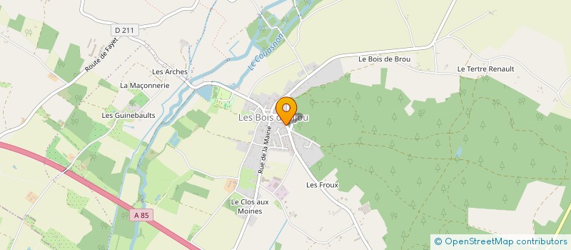 localisation de l'entreprise 811 088 236  à BRISSAC LOIRE AUBANCE