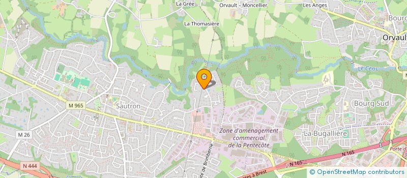 localisation de l'entreprise 811 091 172   NORT-SUR-ERDRE