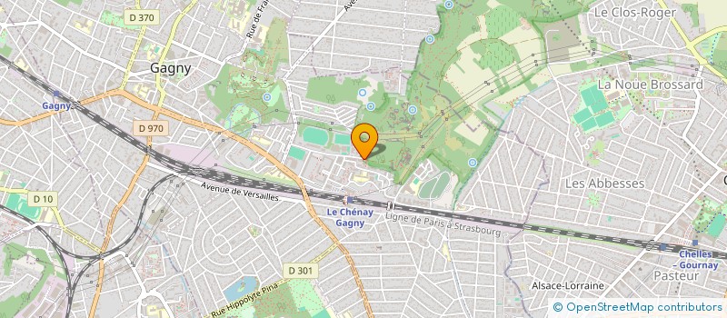 localisation de l'entreprise 811 117 514 à GAGNY