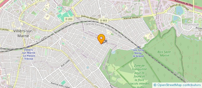 localisation de l'entreprise 811 123 504   VILLIERS-SUR-MARNE
