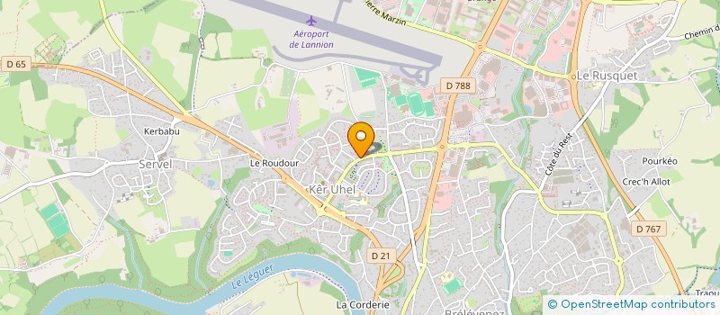localisation de l'entreprise 811 127 182 à SAINT-BRIEUC