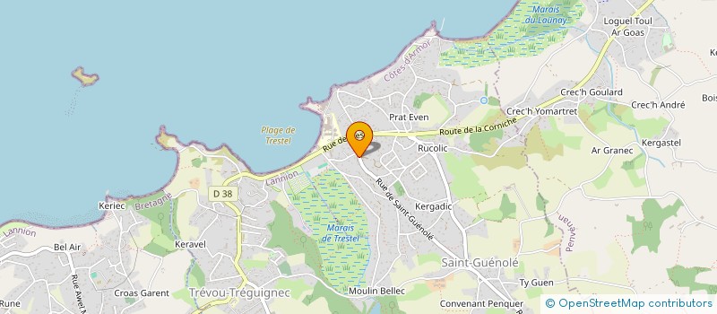 localisation de l'entreprise 811 144 088   TREVOU-TREGUIGNEC