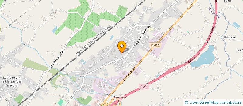 localisation de l'entreprise 811 147 743   MONTAUBAN