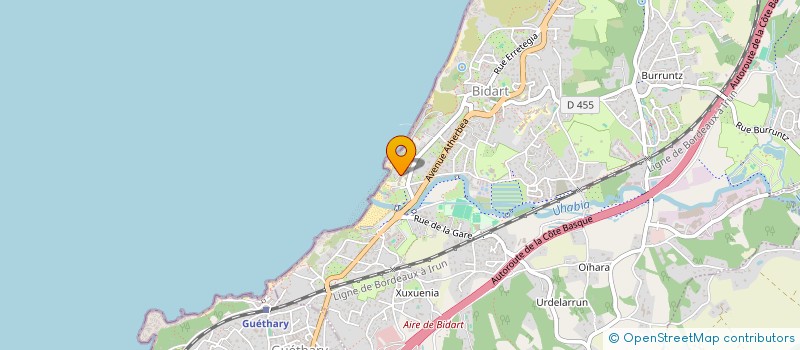 localisation de l'entreprise 811 157 213  à BIDART