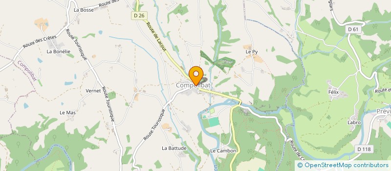 localisation de l'entreprise 811 191 253   BRANDONNET