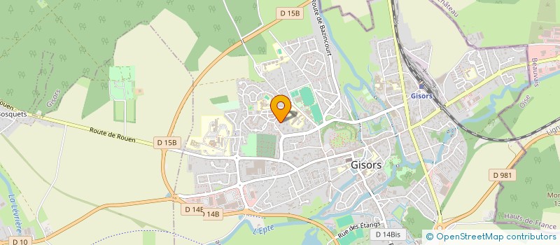 localisation de l'entreprise 811 208 891 à GISORS