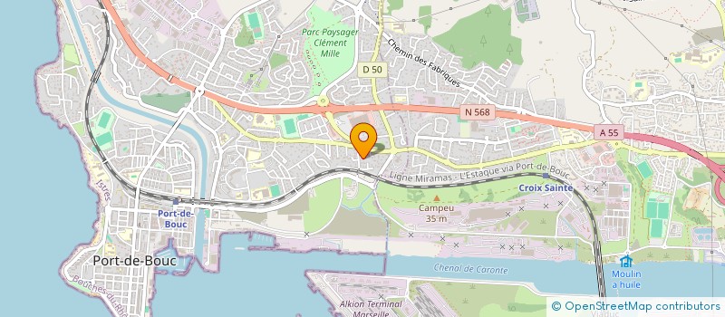 localisation de l'entreprise 811 213 164 à MARTIGUES
