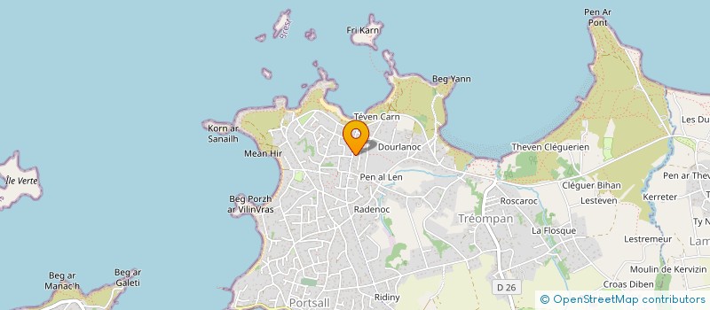 localisation de l'entreprise 811 232 032   PLOUDALMEZEAU