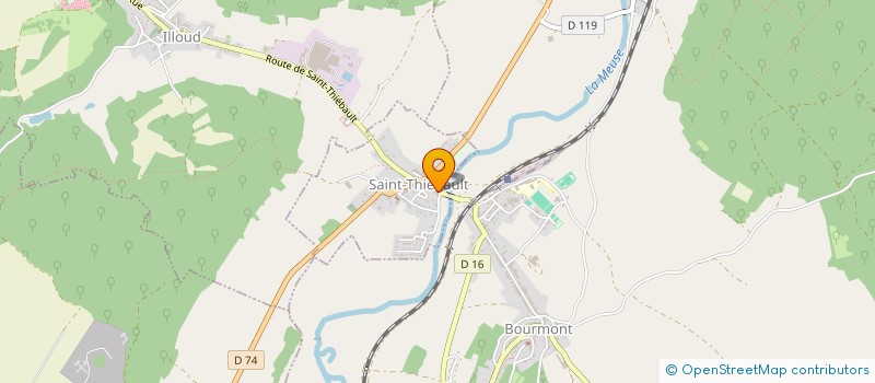 localisation de l'entreprise 811 243 161 à SAINT-THIEBAULT