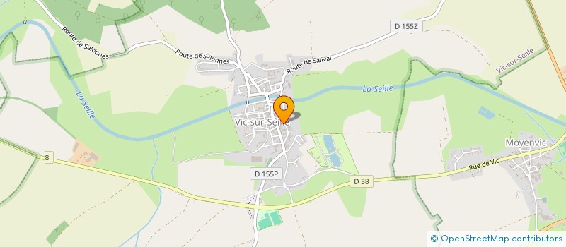 localisation de l'entreprise 811 245 273 à VIC-SUR-SEILLE