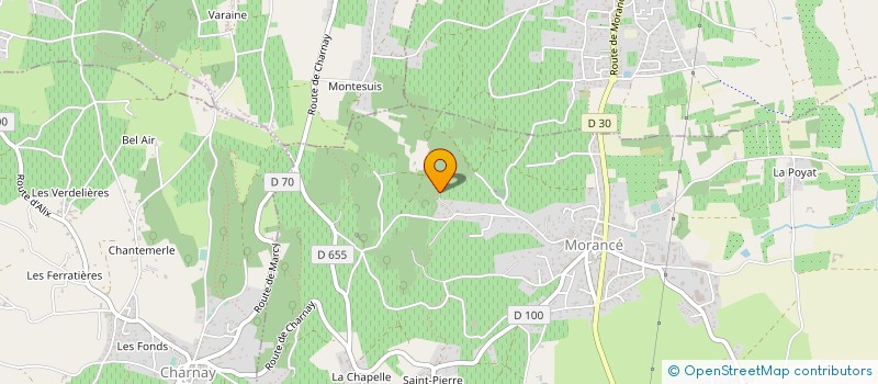 localisation de l'entreprise 811 247 386   MORANCE