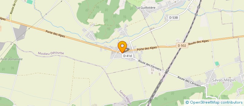 localisation de l'entreprise 811 257 716   SAINT-CLAIR-DE-LA-TOUR