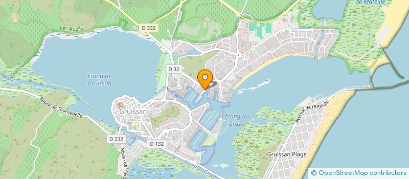 localisation de l'entreprise 811 266 568 à GRUISSAN