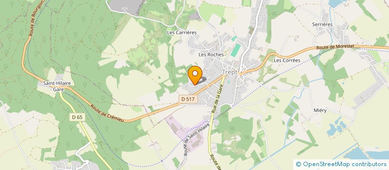 localisation de l'entreprise 811 268 655   TREPT