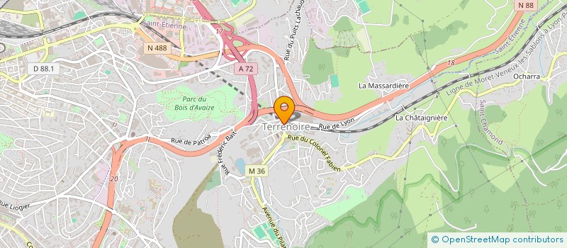 localisation de l'entreprise 811 277 227   SAINT-ETIENNE