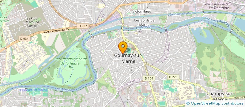 localisation de l'entreprise 811 296 979 à GOURNAY-SUR-MARNE