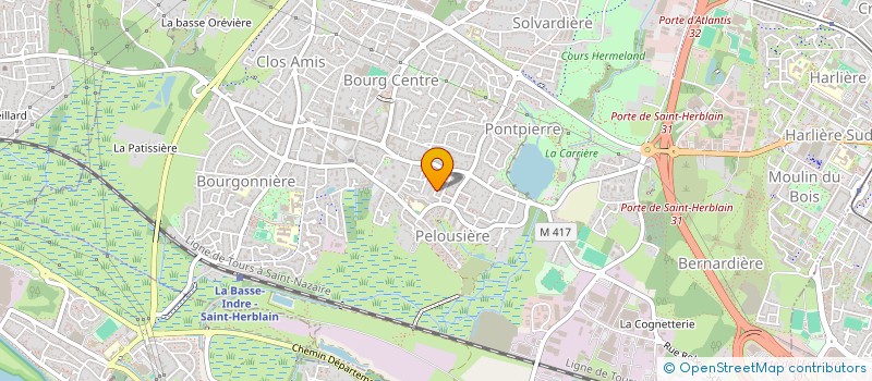 localisation de l'entreprise 811 299 874 à SAINT-HERBLAIN