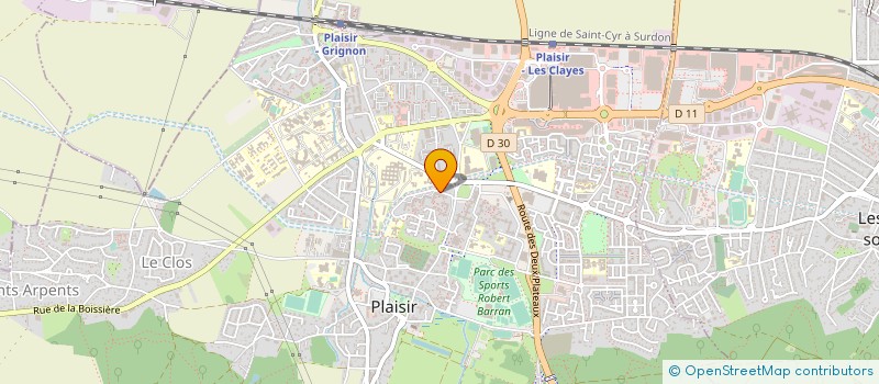 localisation de l'entreprise 811 357 789   PLAISIR